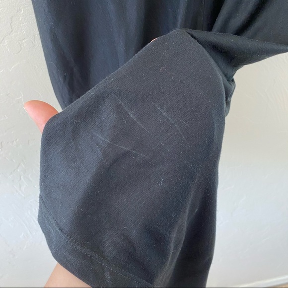 Helmut Lang Black Sleeveless Scoop-Neck Midi Dress - Picture 5 of 7